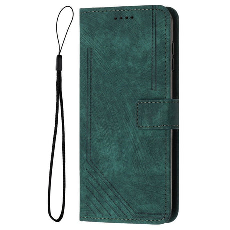 EIDERWOOD Motorola Moto G Play 5G (2024) Læder Cover m. Pung og Strop - Grøn