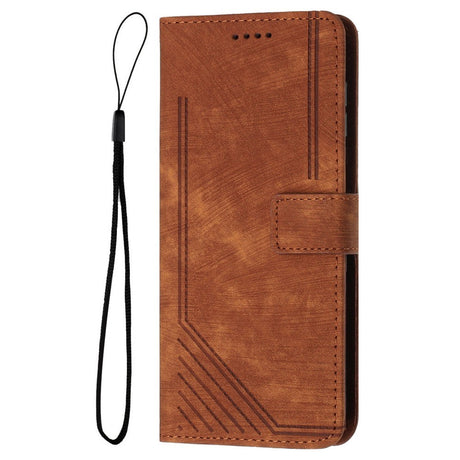 EIDERWOOD Motorola Moto G Play 5G (2024) Læder Cover m. Pung og Strop - Brun