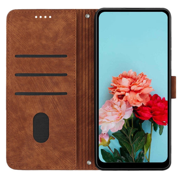 EIDERWOOD Motorola Moto G Play 5G (2024) Læder Cover m. Pung og Strop - Brun