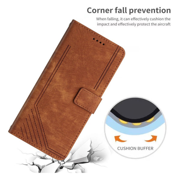 EIDERWOOD Motorola Moto G Play 5G (2024) Læder Cover m. Pung og Strop - Brun