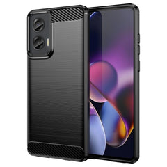 EIDERWOOD Motorola Moto G Stylus 5G (2024) Brushed Carbon Cover - Sort