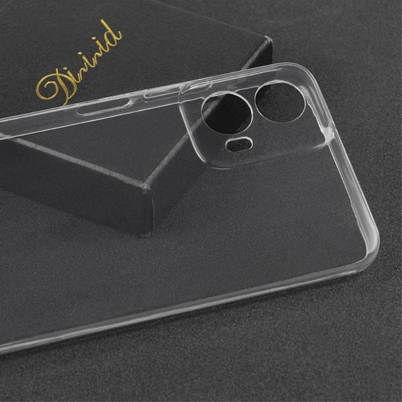 EIDERWOOD Motorola Moto G34 Plastik Cover - Gennemsigtig
