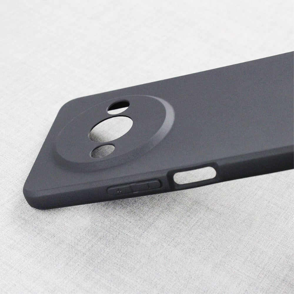 EIDERWOOD Xiaomi Redmi A3 Mat Fleksibel Plastik Cover - Mørkegrå