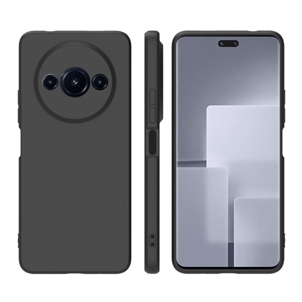 EIDERWOOD Xiaomi Redmi A3 Mat Fleksibel Plastik Cover - Mørkegrå