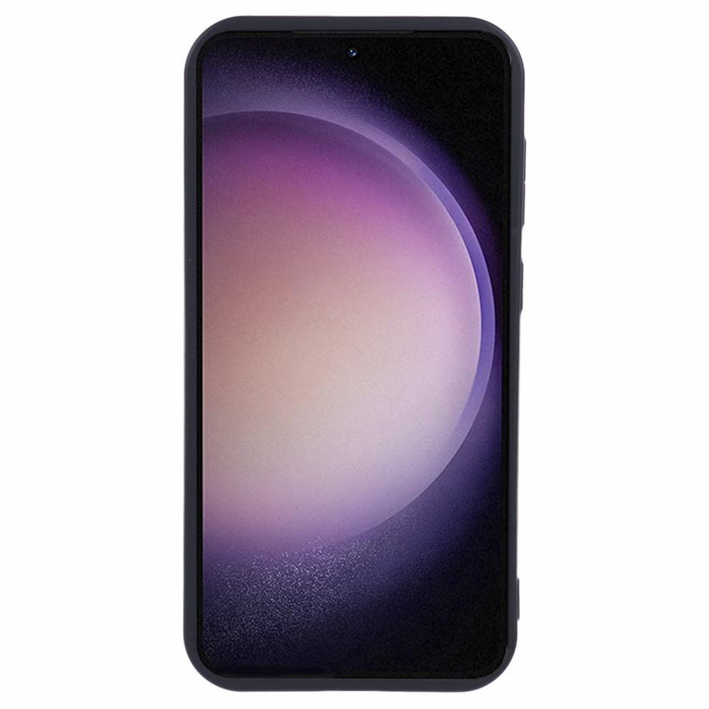 EIDERWOOD Samsung Galaxy S23+ (Plus) Anti-Slip Fleksibelt Plastik Cover - Sort