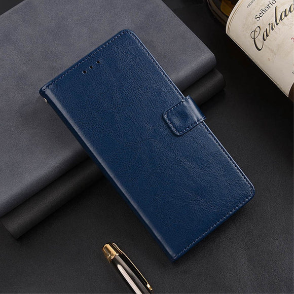 EIDERWOOD Xiaomi 14 Ultra Blankt Læder Cover m. Pung & Ståfunktion - Blå