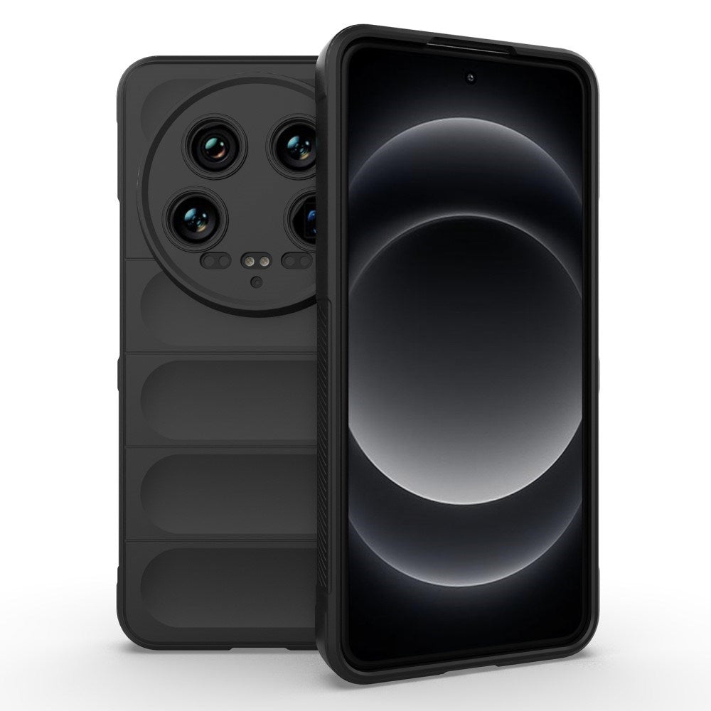 EIDERWOOD Xiaomi 14 Ultra Fleksibelt Plastik Cover - Sort