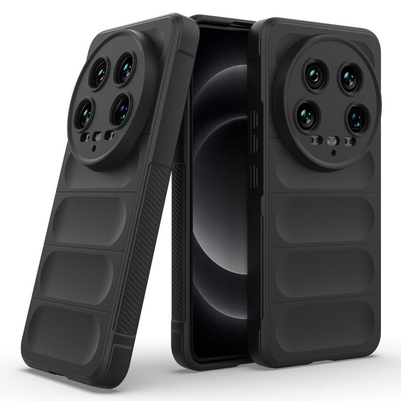 EIDERWOOD Xiaomi 14 Ultra Fleksibelt Plastik Cover - Sort