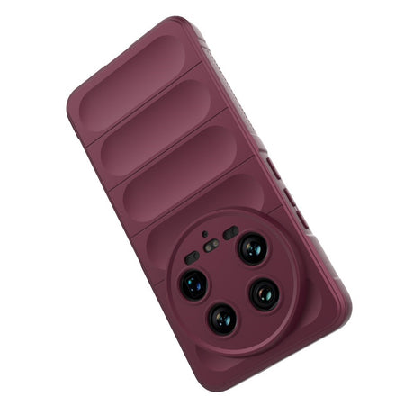 EIDERWOOD Xiaomi 14 Ultra Fleksibelt Plastik Cover - Vinrød