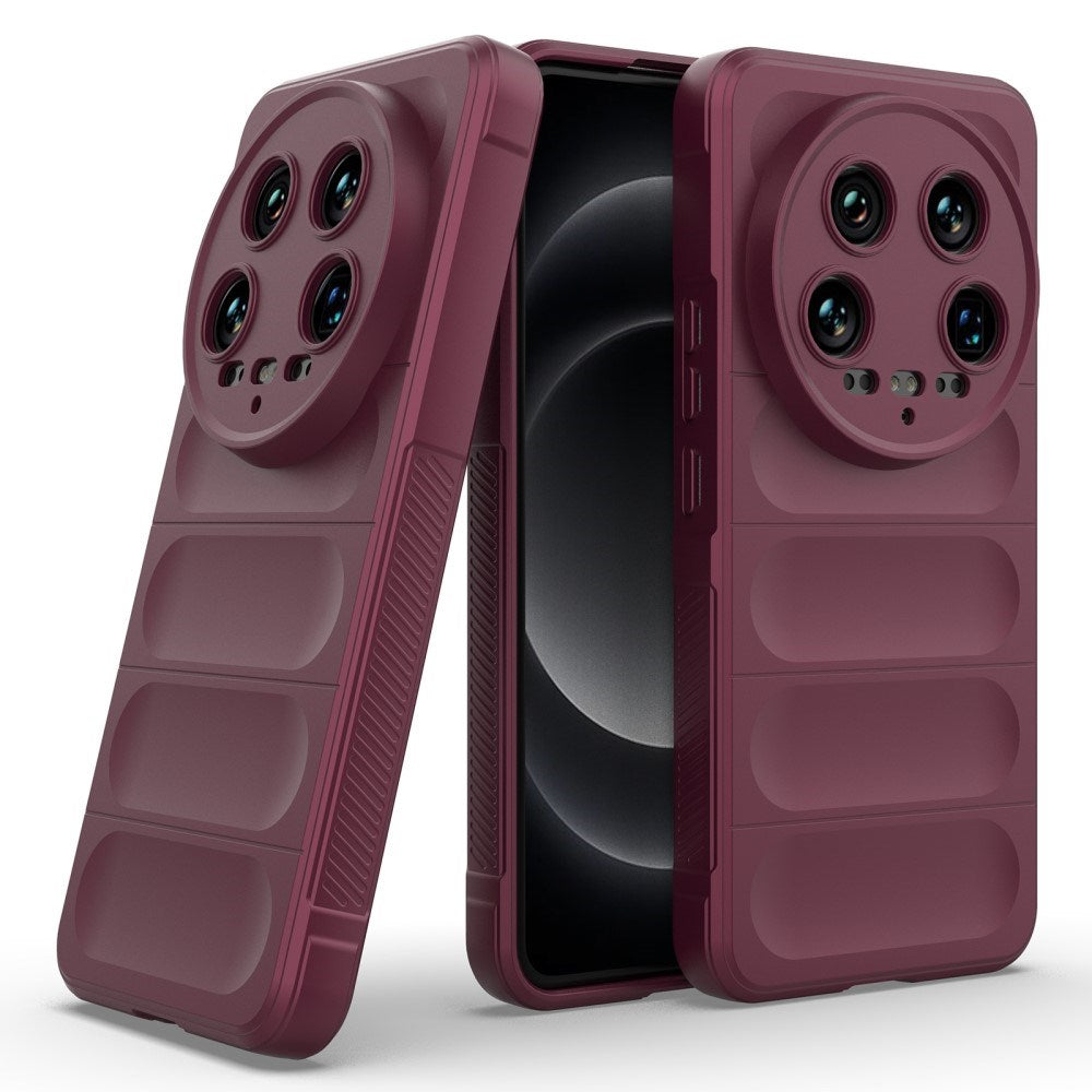 EIDERWOOD Xiaomi 14 Ultra Fleksibelt Plastik Cover - Vinrød