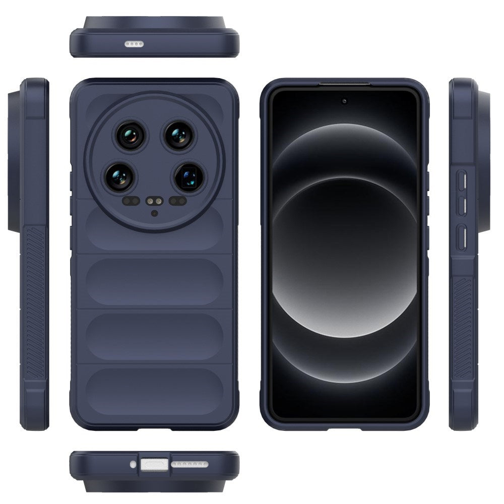 EIDERWOOD Xiaomi 14 Ultra Fleksibelt Plastik Cover - Blå
