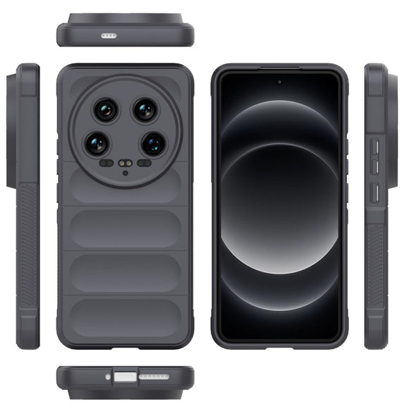 EIDERWOOD Xiaomi 14 Ultra Fleksibelt Plastik Cover - Grå