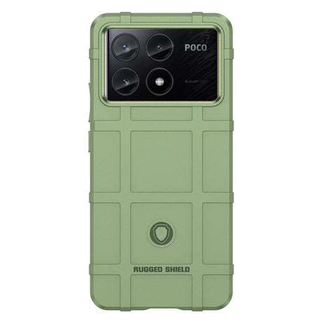 EIDERWOOD Xiaomi Poco X6 Pro Rugged Shield Series Håndværker Cover - Grøn