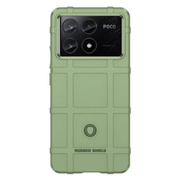EIDERWOOD Xiaomi Poco X6 Pro Rugged Shield Series Håndværker Cover - Grøn