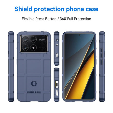 EIDERWOOD Xiaomi Poco X6 Pro Rugged Shield Series Håndværker Cover - Blå