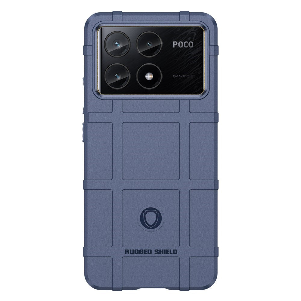 EIDERWOOD Xiaomi Poco X6 Pro Rugged Shield Series Håndværker Cover - Blå