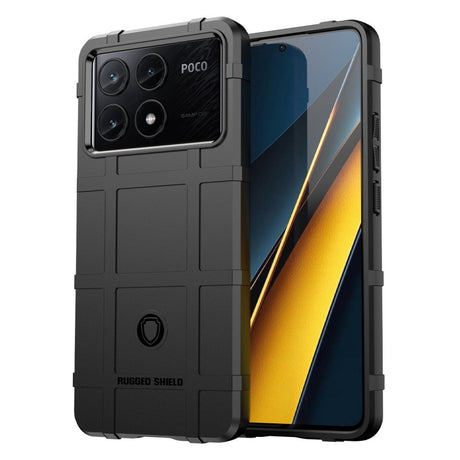 EIDERWOOD Xiaomi Poco X6 Pro Rugged Shield Series Håndværker Cover - Sort