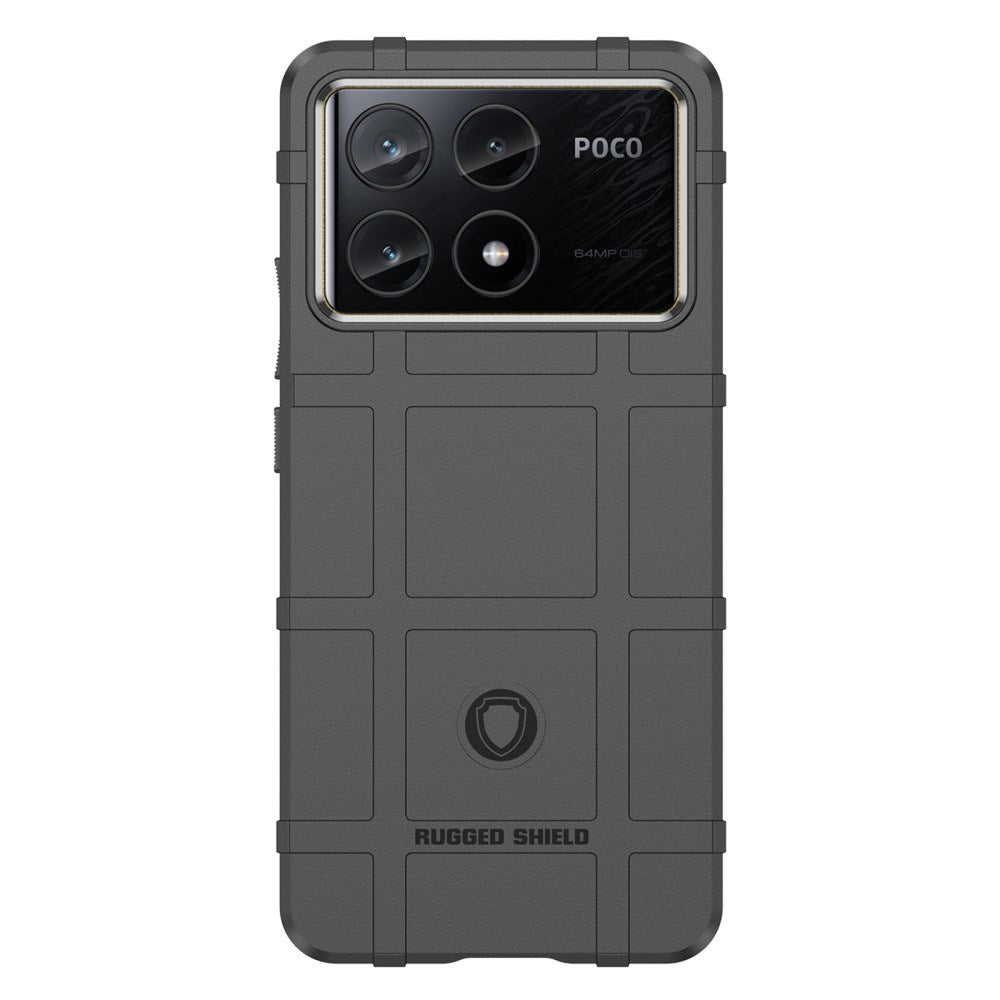 EIDERWOOD Xiaomi Poco X6 Pro Rugged Shield Series Håndværker Cover - Sort