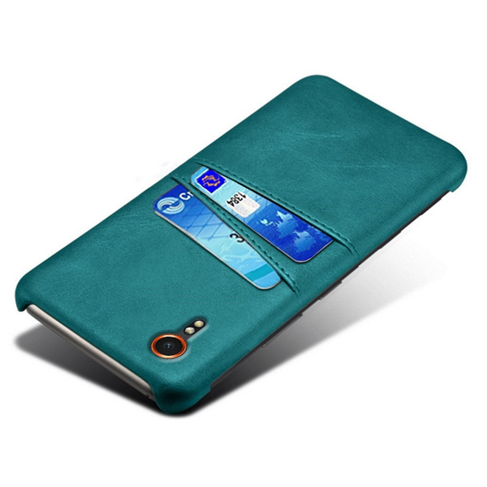 EIDERWOOD Samsung Galaxy Xcover 7 Kunstlæder Cover m. Indbygget Kortholder - Blå