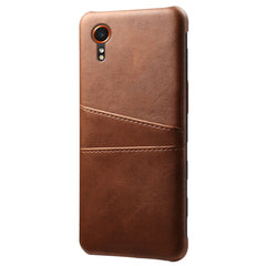 EIDERWOOD Samsung Galaxy Xcover 7 Kunstlæder Cover m. Indbygget Kortholder - Brun