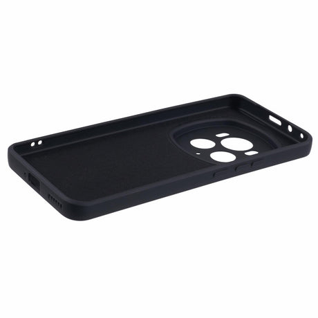EIDERWOOD Honor Magic6 Pro 5G Case – Fleksibelt Plast Cover med Fiberforing og Præcis Kameraudskæring - Sort