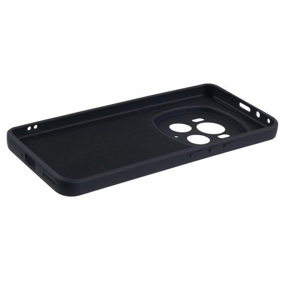 EIDERWOOD Honor Magic6 Pro 5G Case – Fleksibelt Plast Cover med Fiberforing og Præcis Kameraudskæring - Sort