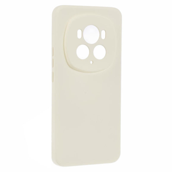 EIDERWOOD Honor Magic6 Pro 5G Case – Fleksibelt Plast Cover med Fiberforing og Præcis Kameraudskæring - Hvid