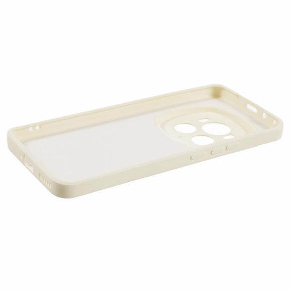 EIDERWOOD Honor Magic6 Pro 5G Case – Fleksibelt Plast Cover med Fiberforing og Præcis Kameraudskæring - Hvid