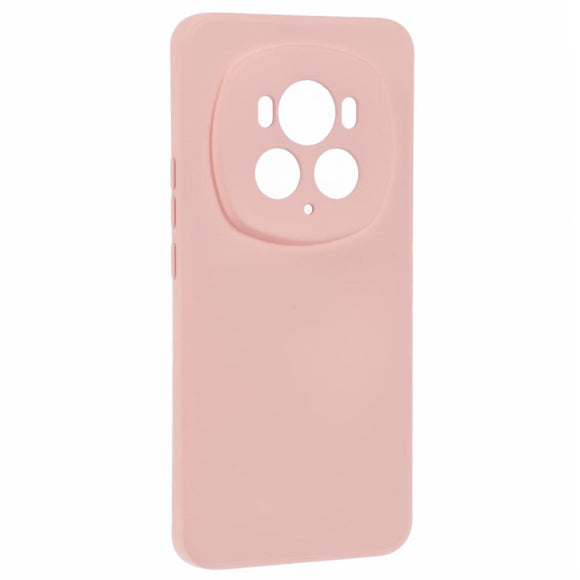 EIDERWOOD Honor Magic6 Pro 5G Case – Fleksibelt Plast Cover med Fiberforing og Præcis Kameraudskæring - Lyserød