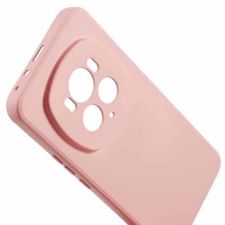 EIDERWOOD Honor Magic6 Pro 5G Case – Fleksibelt Plast Cover med Fiberforing og Præcis Kameraudskæring - Lyserød