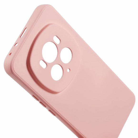 EIDERWOOD Honor Magic6 Pro 5G Case – Fleksibelt Plast Cover med Fiberforing og Præcis Kameraudskæring - Lyserød