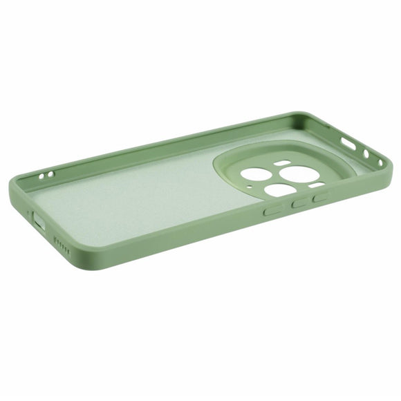 EIDERWOOD Honor Magic6 Pro 5G Case – Fleksibelt Plast Cover med Fiberforing og Præcis Kameraudskæring - Lysegrøn