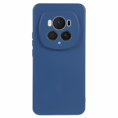 EIDERWOOD Honor Magic6 Pro 5G Case – Fleksibelt Plast Cover med Fiberforing og Præcis Kameraudskæring - Blå