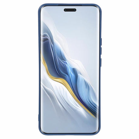 EIDERWOOD Honor Magic6 Pro 5G Case – Fleksibelt Plast Cover med Fiberforing og Præcis Kameraudskæring - Blå