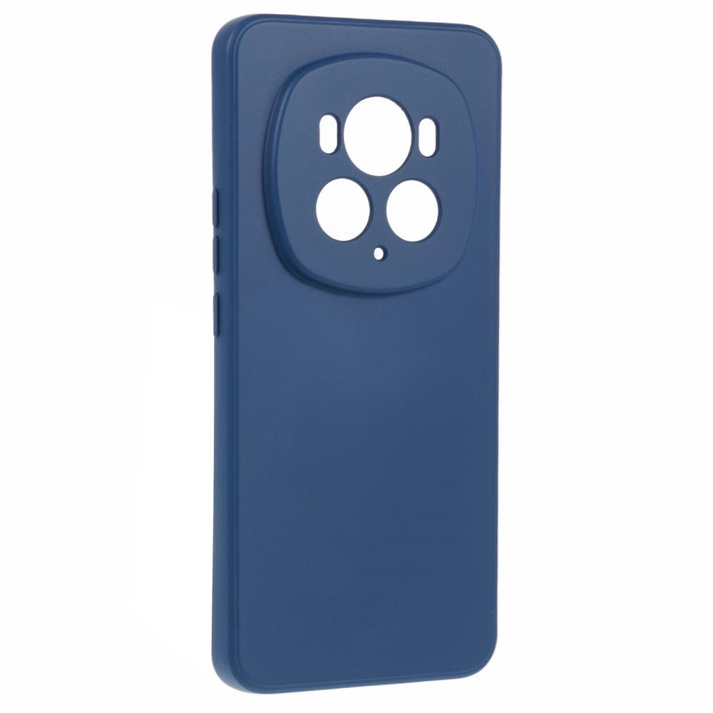 EIDERWOOD Honor Magic6 Pro 5G Case – Fleksibelt Plast Cover med Fiberforing og Præcis Kameraudskæring - Blå