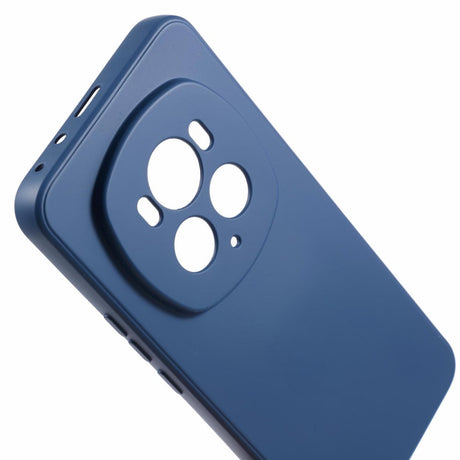 EIDERWOOD Honor Magic6 Pro 5G Case – Fleksibelt Plast Cover med Fiberforing og Præcis Kameraudskæring - Blå
