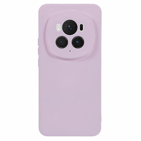 EIDERWOOD Honor Magic6 Pro 5G Case – Fleksibelt Plast Cover med Fiberforing og Præcis Kameraudskæring - Lilla