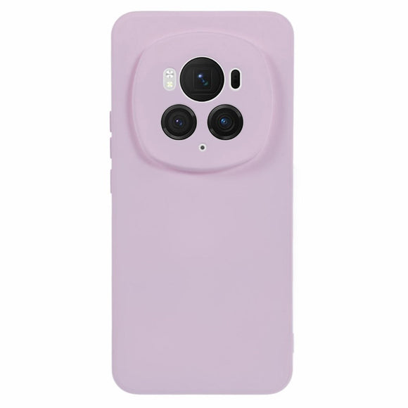 EIDERWOOD Honor Magic6 Pro 5G Case – Fleksibelt Plast Cover med Fiberforing og Præcis Kameraudskæring - Lilla