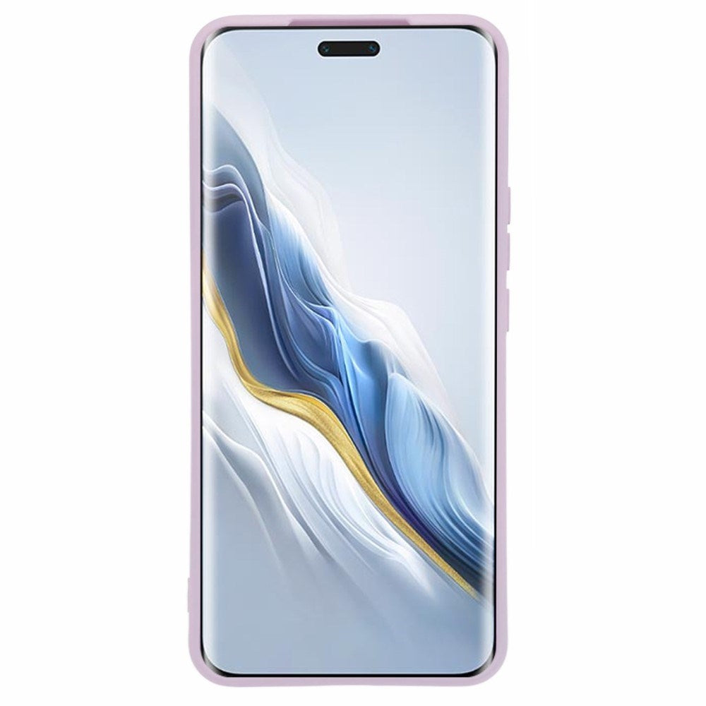 EIDERWOOD Honor Magic6 Pro 5G Case – Fleksibelt Plast Cover med Fiberforing og Præcis Kameraudskæring - Lilla