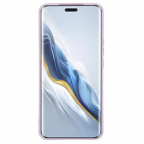 EIDERWOOD Honor Magic6 Pro 5G Case – Fleksibelt Plast Cover med Fiberforing og Præcis Kameraudskæring - Lilla