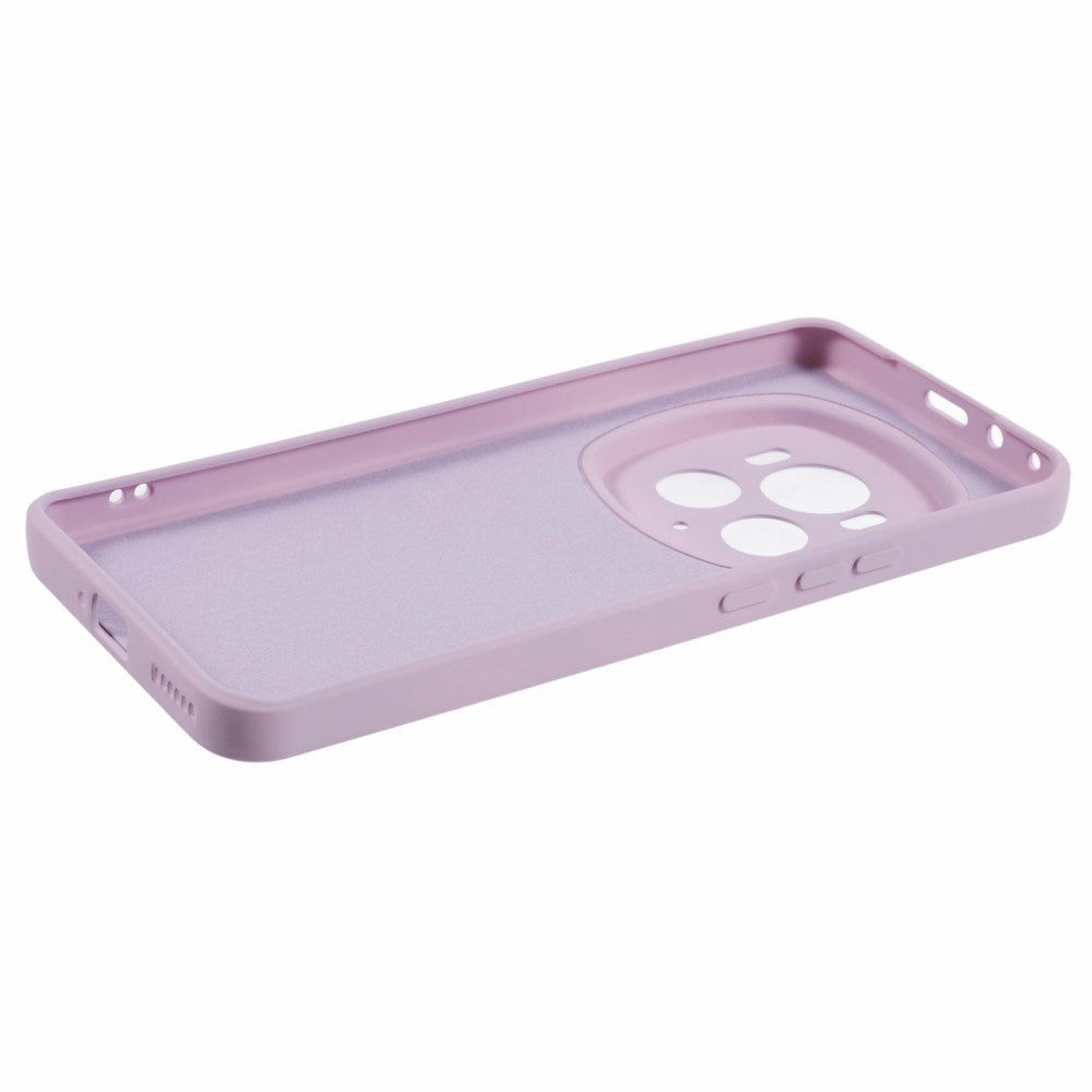 EIDERWOOD Honor Magic6 Pro 5G Case – Fleksibelt Plast Cover med Fiberforing og Præcis Kameraudskæring - Lilla