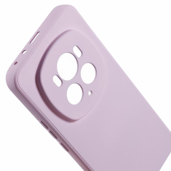 EIDERWOOD Honor Magic6 Pro 5G Case – Fleksibelt Plast Cover med Fiberforing og Præcis Kameraudskæring - Lilla