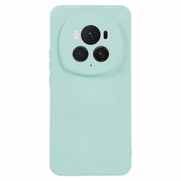 EIDERWOOD Honor Magic6 Pro 5G Case – Fleksibelt Plast Cover med Fiberforing og Præcis Kameraudskæring - Turkis