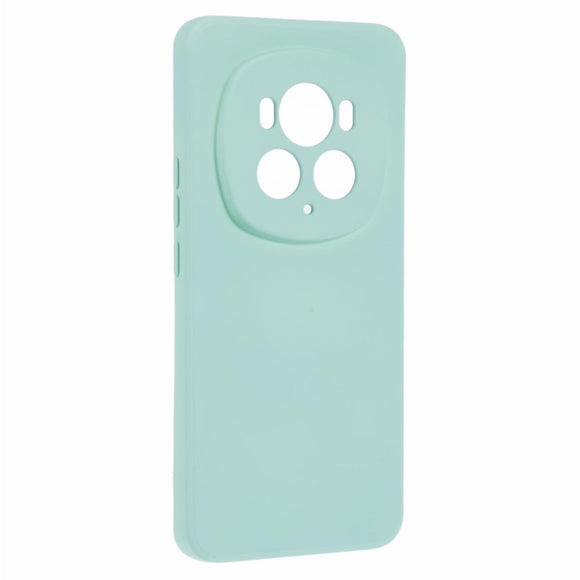 EIDERWOOD Honor Magic6 Pro 5G Case – Fleksibelt Plast Cover med Fiberforing og Præcis Kameraudskæring - Turkis