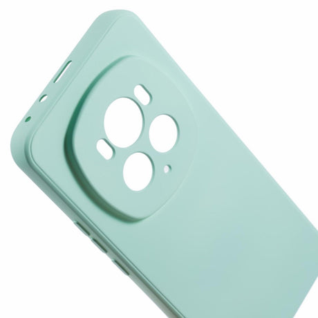 EIDERWOOD Honor Magic6 Pro 5G Case – Fleksibelt Plast Cover med Fiberforing og Præcis Kameraudskæring - Turkis