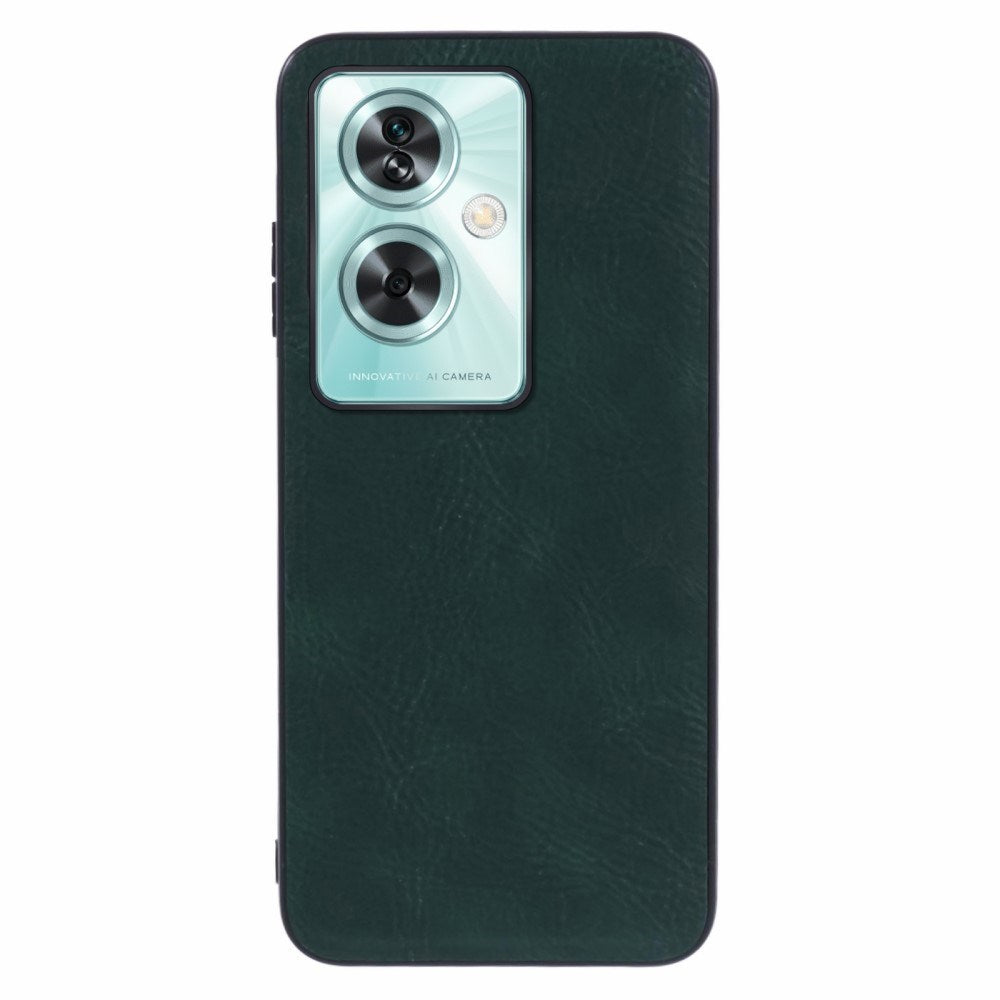EIDERWOOD OnePlus Nord N30 SE (5G) Læderbelagt Plastik Cover - Grøn