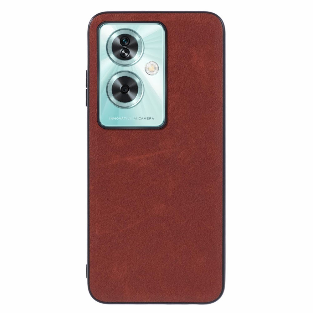 EIDERWOOD OnePlus Nord N30 SE (5G) Læderbelagt Plastik Cover - Brun