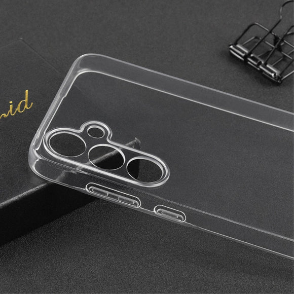 EIDERWOOD Samsung Galaxy M15 (5G) Fleksibelt Plastik Cover - Gennemsigtig