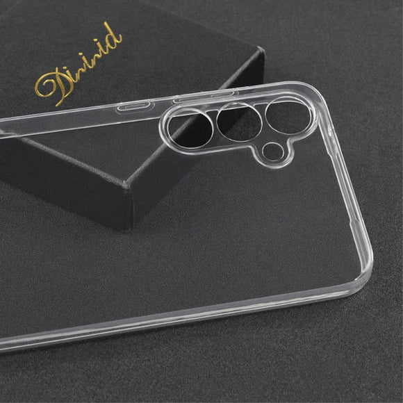 EIDERWOOD Samsung Galaxy M15 (5G) Fleksibelt Plastik Cover - Gennemsigtig