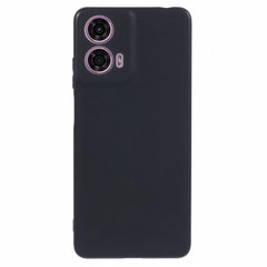 EIDERWOOD Fleksibel Plastik Cover - Motorola Moto E14 4G/G04 4G/G04s 4G/G24 4G - Sort